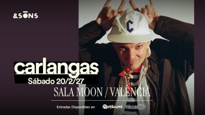 Carlangas en Sala Moon (València) presentando "Universo Paralelo"